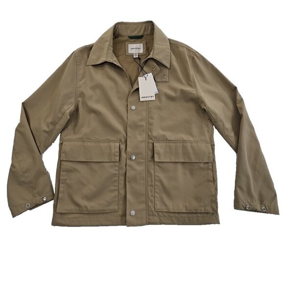 Banana Republic Other - Industry Republic Clothing Touring Jacket Men's Small Beige NWT Button MSRP $135